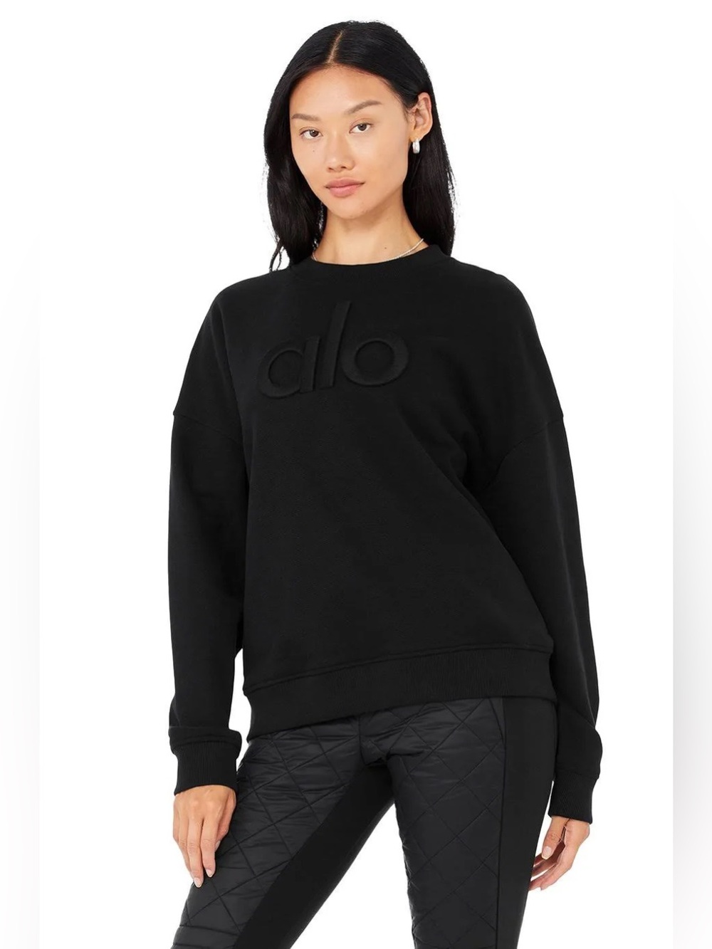 💫ALO YOGA💫 Renown Emblem Sweatshirt